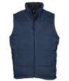 44002 Warm SOL'S Unisex Warm Bodywarmer Navy colour image